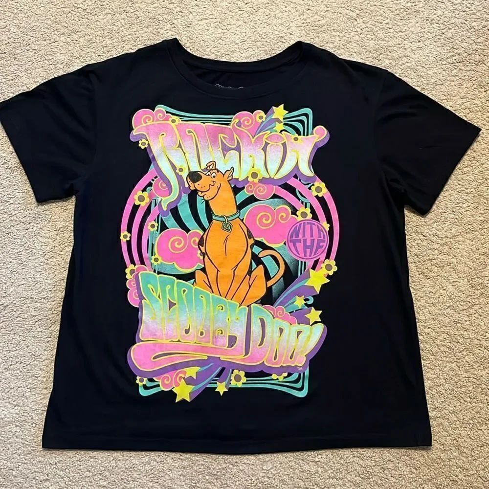SCOOBY-DOO GIRLS SIZE LARGE T-SHIRT